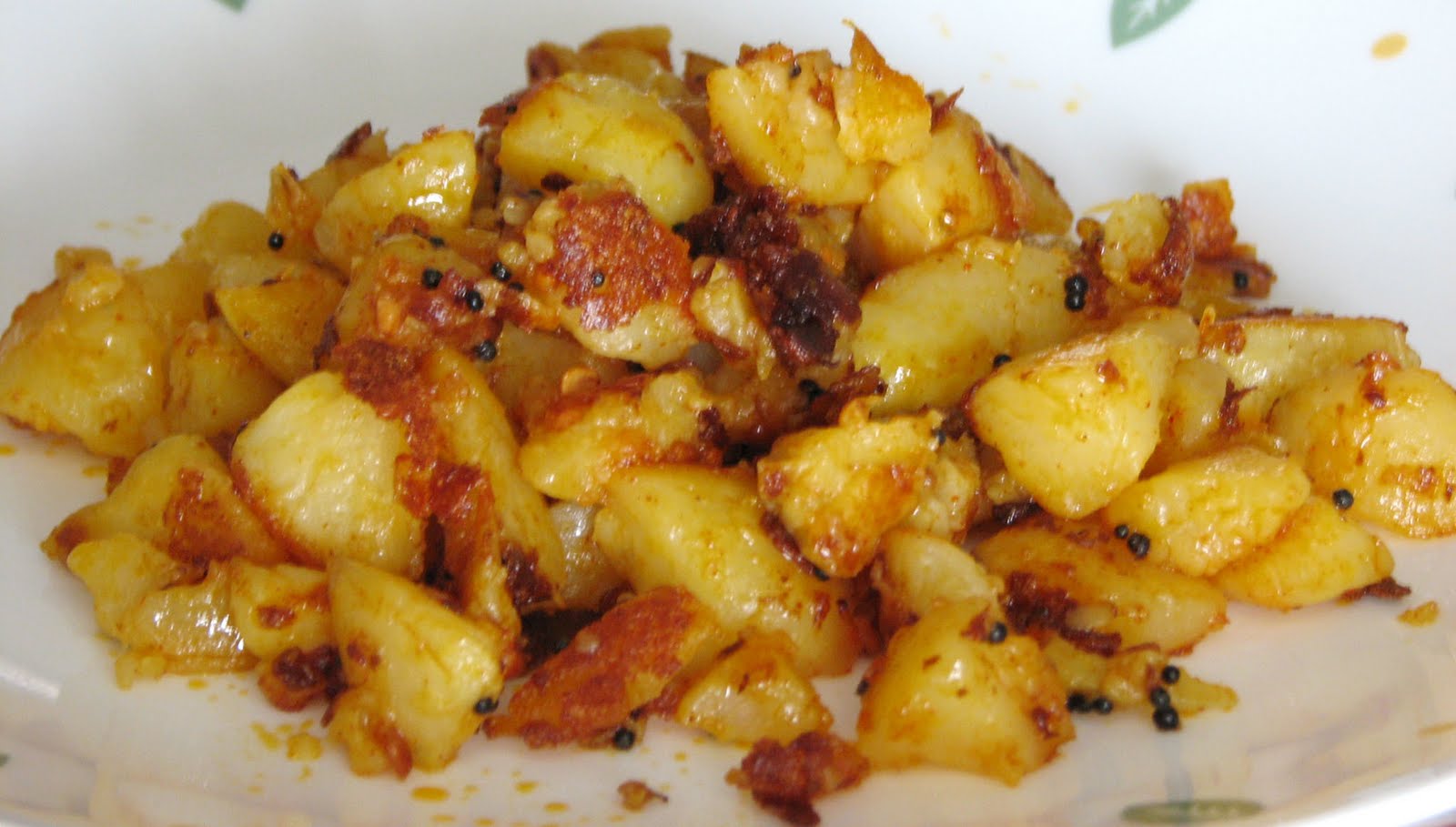 Alu ( potato ) Curry - Tamil style