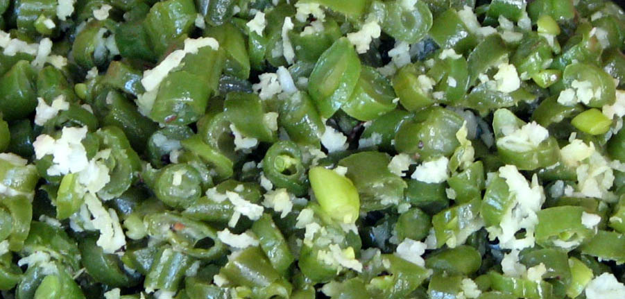Beans Curry with Coconut