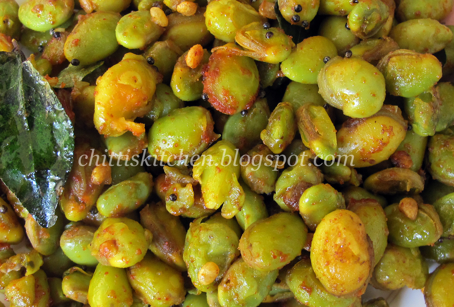 Fresh Mochchai ( Val ) Curry