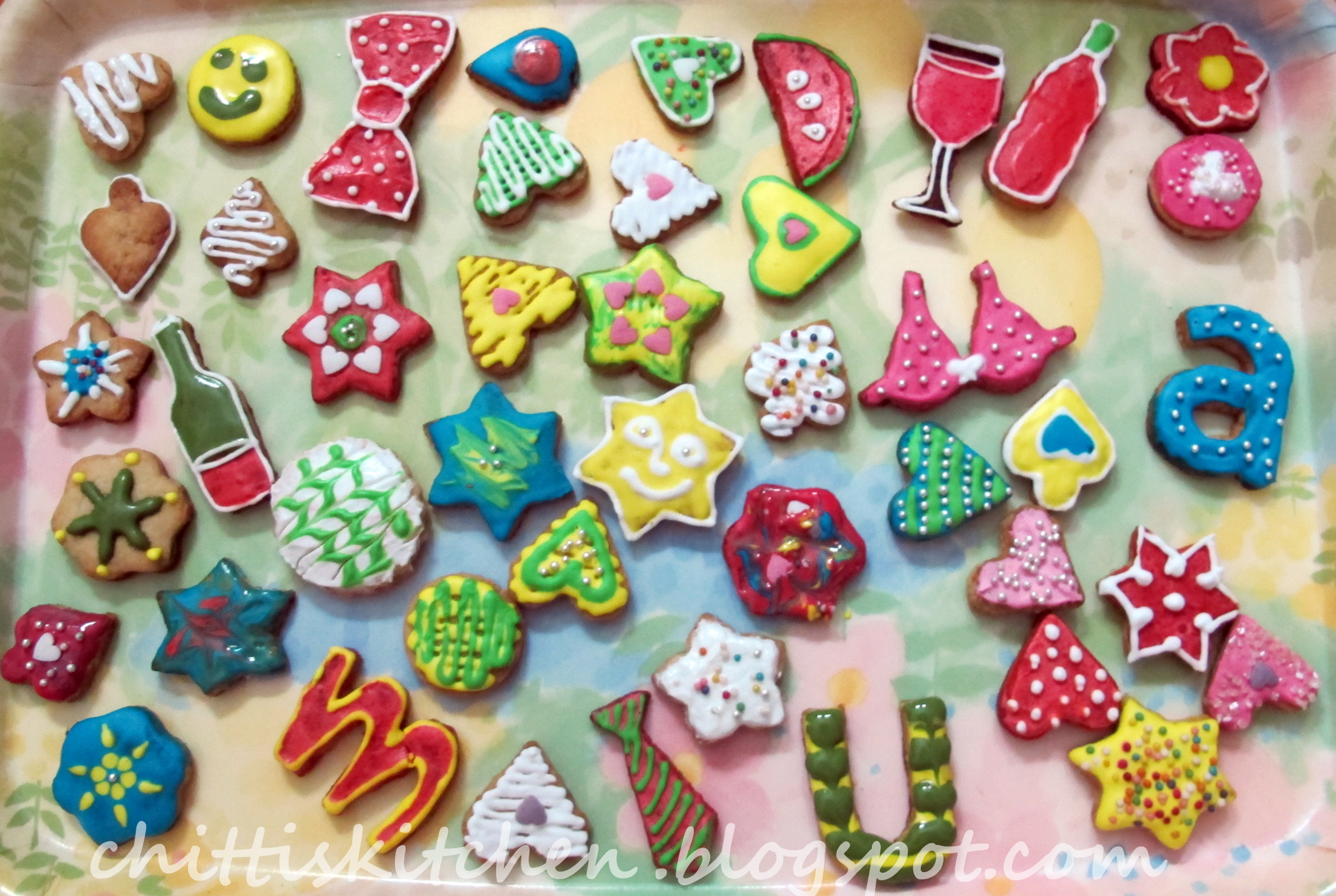 Iced Sugar Cookies