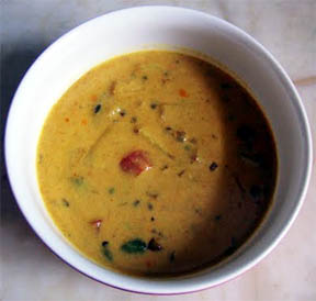 Kadhi -Chawal with Stir Fried Veggies...