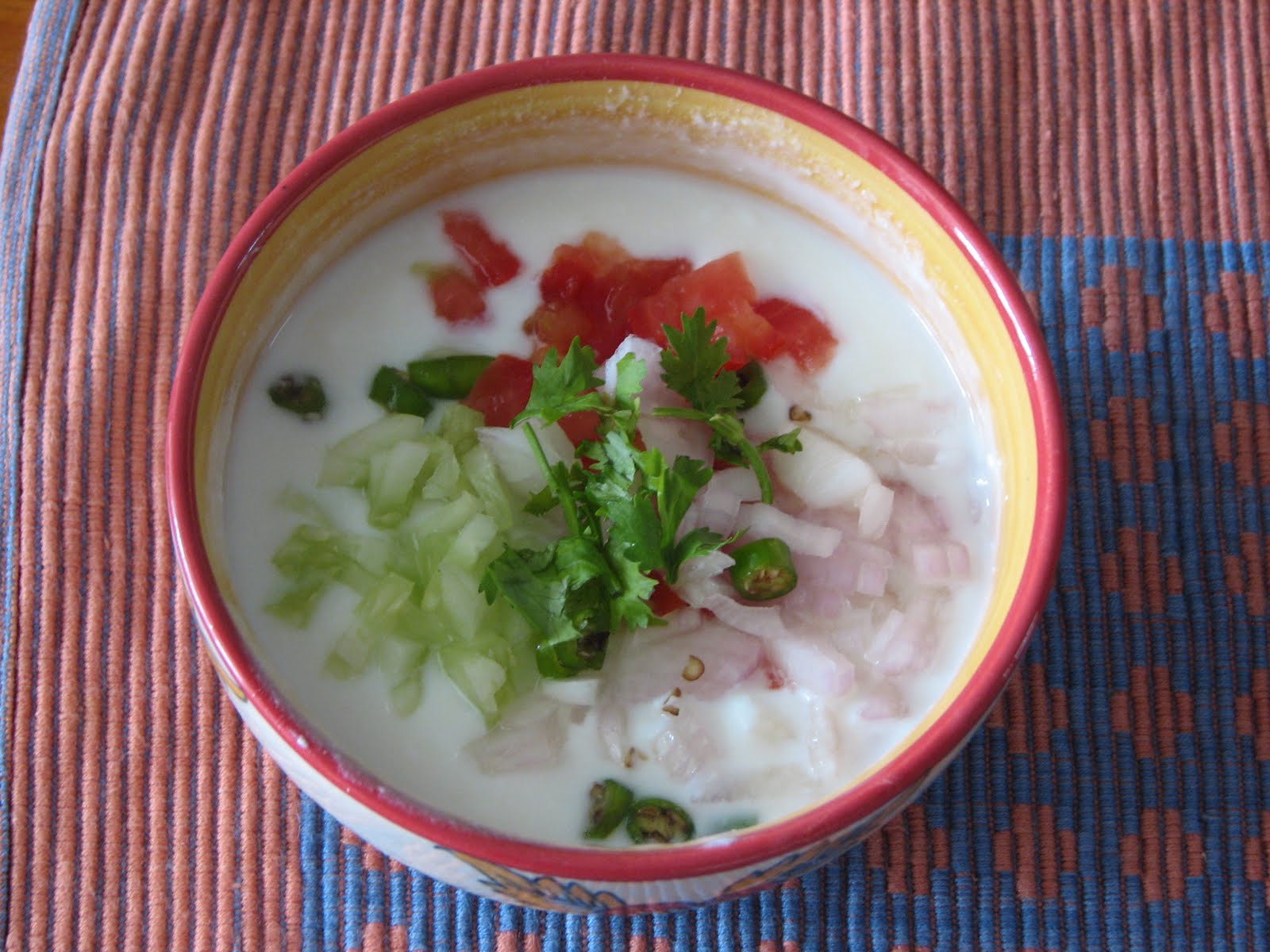 Mixed Vegetable Raita