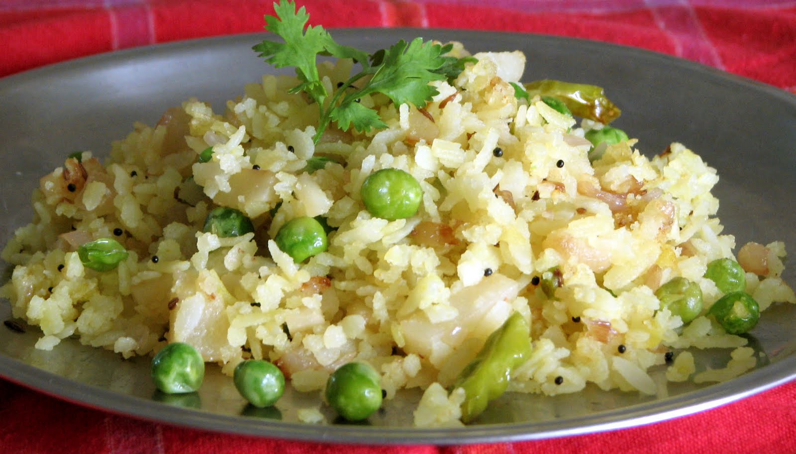 Vegetable Poha